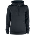 Black - Front - Clique Womens-Ladies Oakdale Hoodie