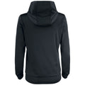 Black - Back - Clique Womens-Ladies Oakdale Hoodie