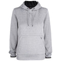 Ash - Front - Clique Womens-Ladies Oakdale Hoodie