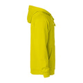 Visibility Yellow - Side - Clique Unisex Adult Basic Hoodie