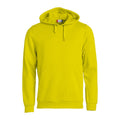 Visibility Yellow - Front - Clique Unisex Adult Basic Hoodie