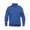 Royal Blue - Front - Clique Unisex Adult Basic Half Zip Sweatshirt