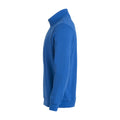 Royal Blue - Side - Clique Unisex Adult Basic Half Zip Sweatshirt