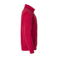 Red - Lifestyle - Clique Unisex Adult Basic Half Zip Sweatshirt