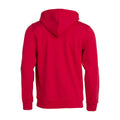 Red - Back - Clique Childrens-Kids Basic Hoodie