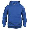 Royal Blue - Front - Clique Childrens-Kids Basic Hoodie