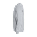 Ash - Side - Clique Unisex Adult Basic Round Neck Sweatshirt