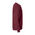 Burgundy - Lifestyle - Clique Unisex Adult Basic Round Neck Sweatshirt