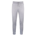 Grey Melange - Front - Clique Unisex Adult Basic Active Jogging Bottoms