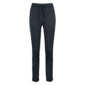 Black - Front - Clique Unisex Adult Basic Active Jogging Bottoms