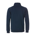 Dark Navy - Back - Clique Unisex Adult Classic Half Zip Sweatshirt