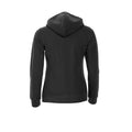 Black - Back - Clique Womens-Ladies Classic Hoodie