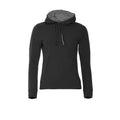 Black - Front - Clique Womens-Ladies Classic Hoodie