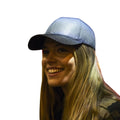 Black-Grey - Close up - Clique Unisex Adult Reflective Cap