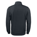 Black - Back - Clique Unisex Adult Basic Active Quarter Zip Sweatshirt