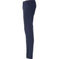 Dark Navy - Side - Clique Mens Stretch Trousers