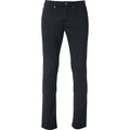 Black - Front - Clique Mens Stretch Trousers