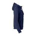 Dark Navy - Lifestyle - Clique Womens-Ladies Plain Full Zip Hoodie