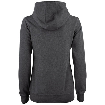 Anthracite Melange - Back - Clique Womens-Ladies Premium Melange Hoodie