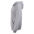 Grey Melange - Lifestyle - Clique Unisex Adult Basic Active Hoodie