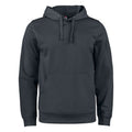 Black - Front - Clique Unisex Adult Basic Active Hoodie