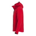 Red - Side - Clique Mens Milford Soft Shell Jacket
