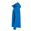 Royal Blue - Side - Clique Mens Milford Soft Shell Jacket