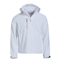 White - Front - Clique Mens Milford Soft Shell Jacket