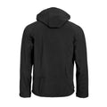 Black - Back - Clique Mens Milford Soft Shell Jacket