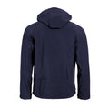 Dark Navy - Back - Clique Mens Milford Soft Shell Jacket