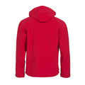 Red - Back - Clique Mens Milford Soft Shell Jacket