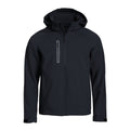 Black - Front - Clique Mens Milford Soft Shell Jacket