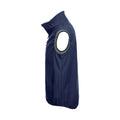 Dark Navy - Side - Clique Mens Basic Softshell Gilet