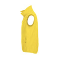 Lemon Yellow - Side - Clique Mens Basic Softshell Gilet