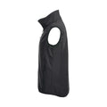 Black - Side - Clique Mens Basic Softshell Gilet