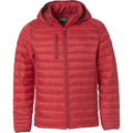 Red - Front - Clique Childrens-Kids Hudson Padded Jacket