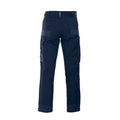 Navy - Back - Projob Mens Cargo Trousers