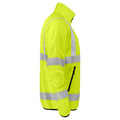 Yellow-Black - Lifestyle - Projob Mens Light High-Vis Soft Shell Jacket