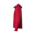 Red - Side - Clique Mens Soft Shell Jacket