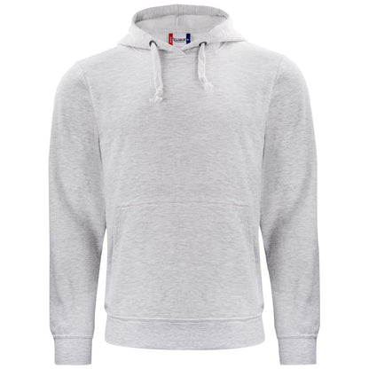 Ash - Front - Clique Unisex Adult Basic Hoodie