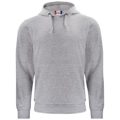 Grey Melange - Front - Clique Unisex Adult Basic Hoodie