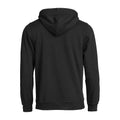 Black - Back - Clique Unisex Adult Basic Hoodie