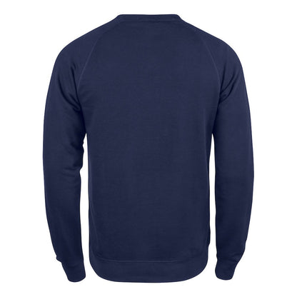 Dark Navy - Back - Clique Mens Premium Round Neck Sweatshirt