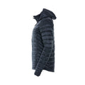 Dark Navy - Side - Clique Womens-Ladies Hudson Padded Jacket