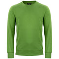 Green-Green Melange, Melange - Front - Clique Unisex Adult Classic Melange Round Neck Sweatshirt