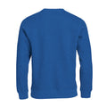 Blue Melange - Back - Clique Unisex Adult Classic Melange Round Neck Sweatshirt