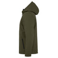 Fog Green - Side - Clique Mens Padded Soft Shell Jacket