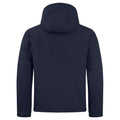 Dark Navy - Back - Clique Mens Padded Soft Shell Jacket