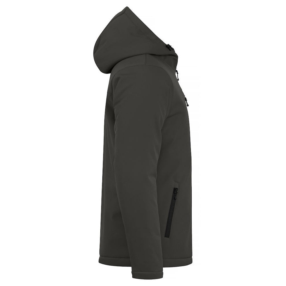 Dark Grey - Lifestyle - Clique Mens Padded Soft Shell Jacket
