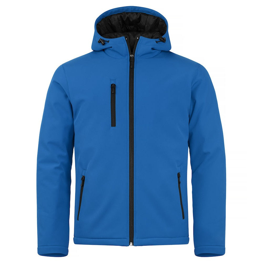Royal Blue - Front - Clique Mens Padded Soft Shell Jacket